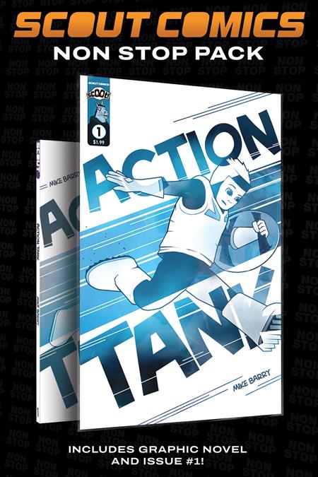 ACTION TANK VOL 1 SCOOT COLLECTORS PACK #1 AND COMPLETE TP (NON STOP) (26 Jun Release)