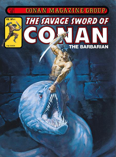 SAVAGE SWORD OF CONAN THE ORIGINAL COMICS OMNIBUS HC VOL 05 DIRECT MARKET EXCLUSIVE JOE CHIODO CVR (MR) (Backorder, Allow 4-5 Weeks)