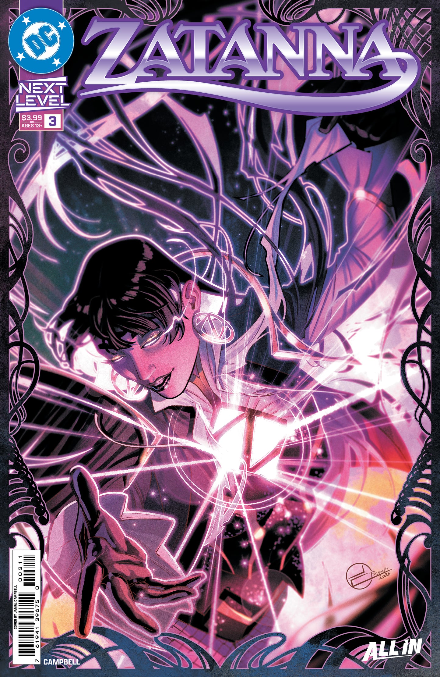 ZATANNA (2026) #3 CVR A JAMAL CAMPBELL (24 Jun Release)