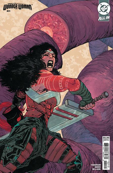 ABSOLUTE WONDER WOMAN #21 CVR D GIUSEPPE CAMUNCOLI CARD STOCK VAR (Backorder, Allow 4-5 Weeks)