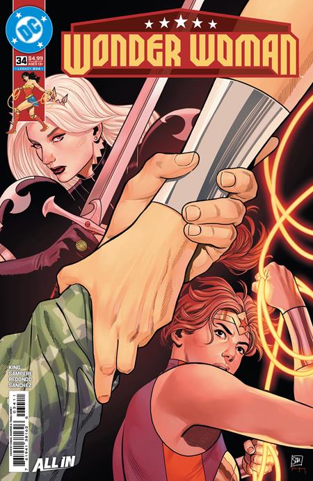 WONDER WOMAN #34 CVR A DANIEL SAMPERE (Backorder, Allow 4-5 Weeks)