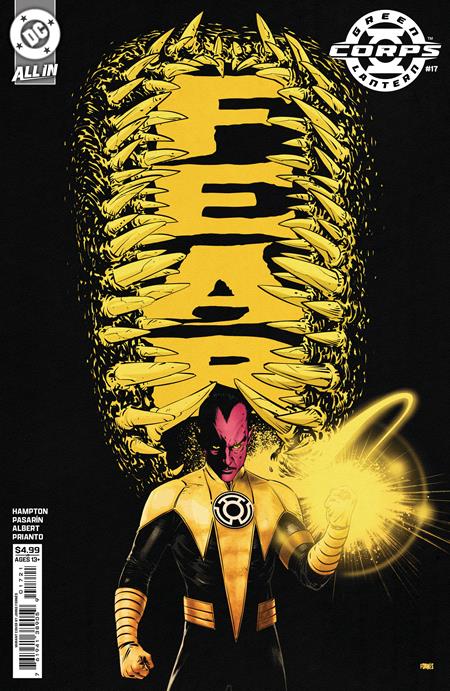 GREEN LANTERN CORPS #17 CVR B JORGE FORNES CARD STOCK VAR (Backorder, Allow 4-5 Weeks)