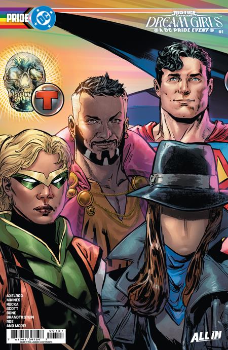 JUSTICE LEAGUE DREAM GIRLS A DC PRIDE EVENT #1 (OF 4) CVR B PHIL JIMENEZ CONNECTING CARD STOCK VAR (Backorder, Allow 4-5 Weeks) | DC COMICS | Comicbookeroo