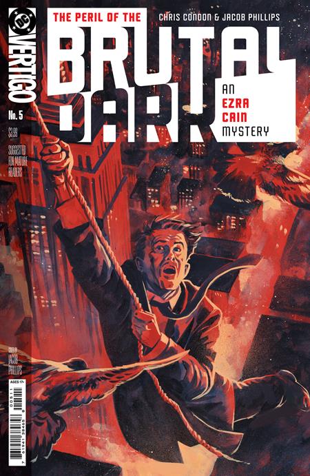 THE PERIL OF THE BRUTAL DARK AN EZRA CAIN MYSTERY #5 (OF 6) CVR A JACOB PHILLIPS (MR) (Backorder, Allow 4-5 Weeks)