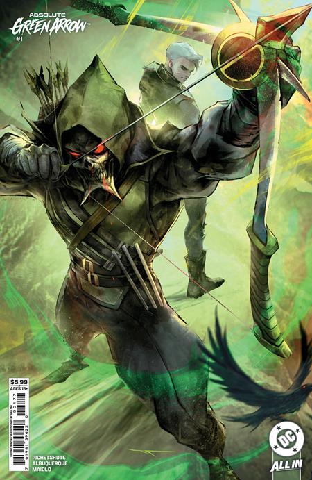 ABSOLUTE GREEN ARROW #1 (OF 6) Second Printing Cvr B Ivan Tao Card Stock Var (Backorder, Allow 4-5 Weeks)