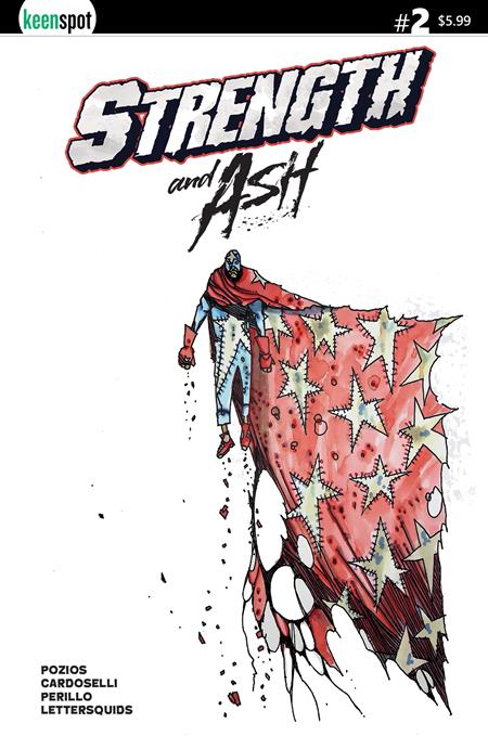 STRENGTH & ASH #2 CVR B STEFANO CARDOSELLI & FRANCESCA PERILLO TATTERED CAPE VAR (Backorder, Allow 4-5 Weeks)