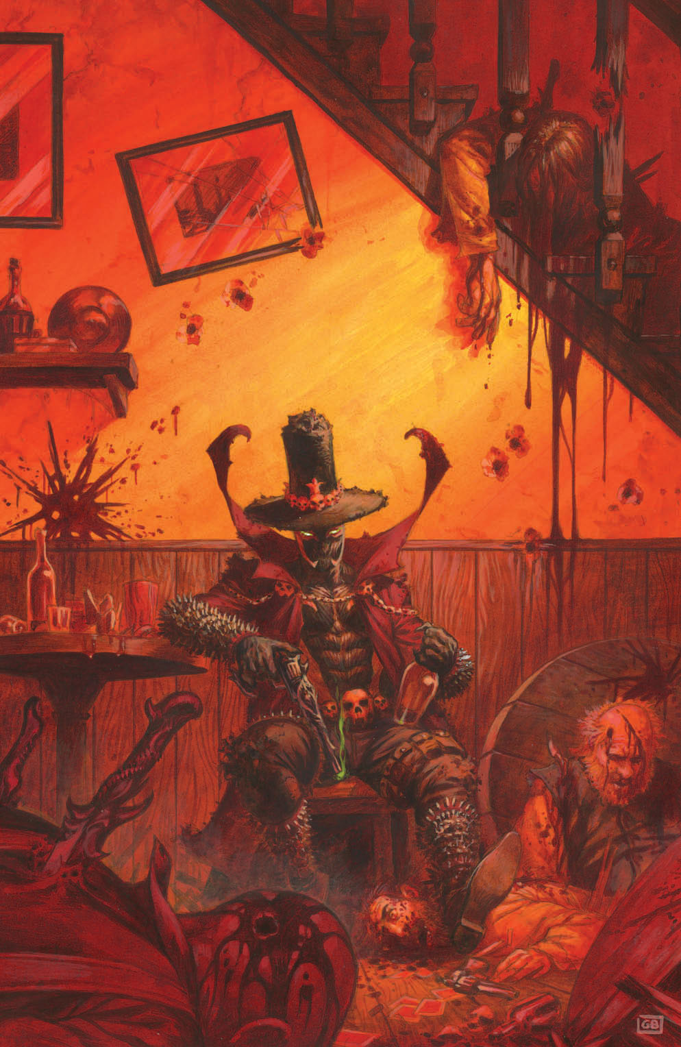 DEADLY TALES OF THE GUNSLINGER SPAWN #20 CVR B GIANENRICO BONACORSI VIRGIN VAR (04 Nov Release)