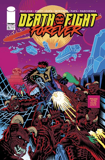 DEATH FIGHT FOREVER #5 (OF 5) CVR A ANDREW MACLEAN (MR) (Backorder, Allow 4-5 Weeks)