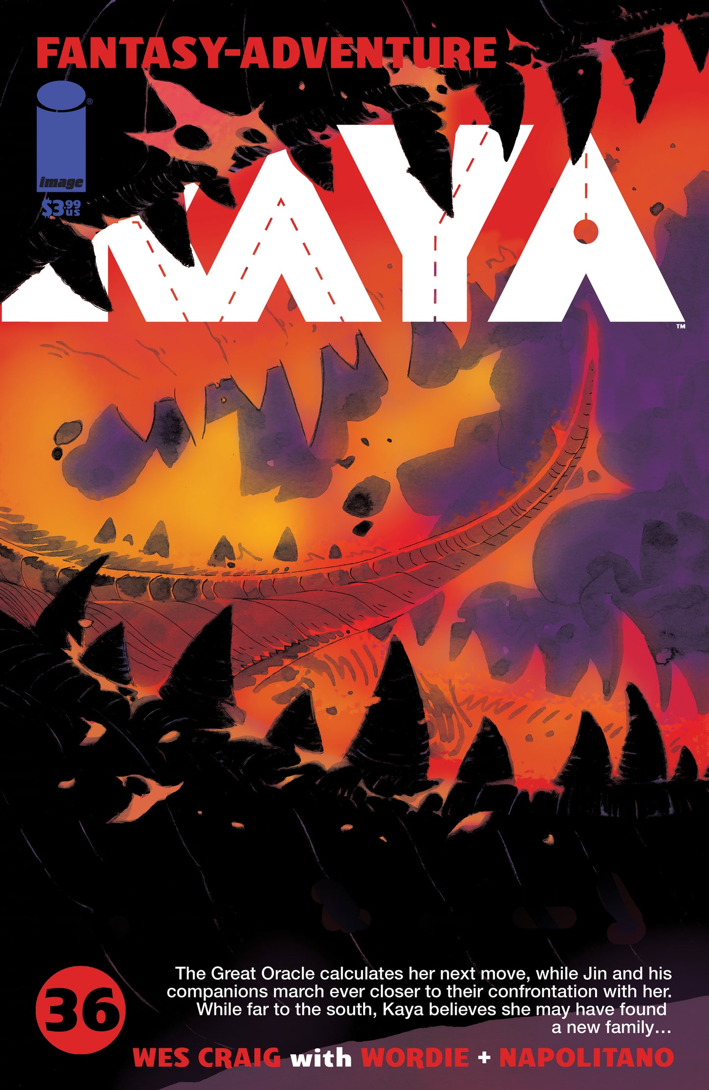 KAYA #36 CVR A WES CRAIG | IMAGE COMICS | Comicbookeroo