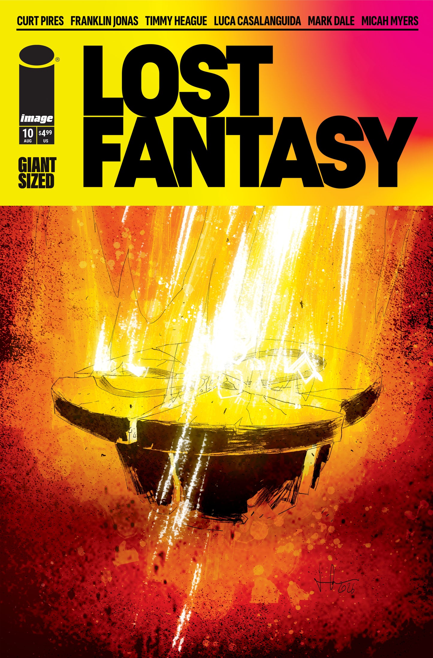 LOST FANTASY #11 CVR A LUCA CASALANGUIDA (22 Jul Release)
