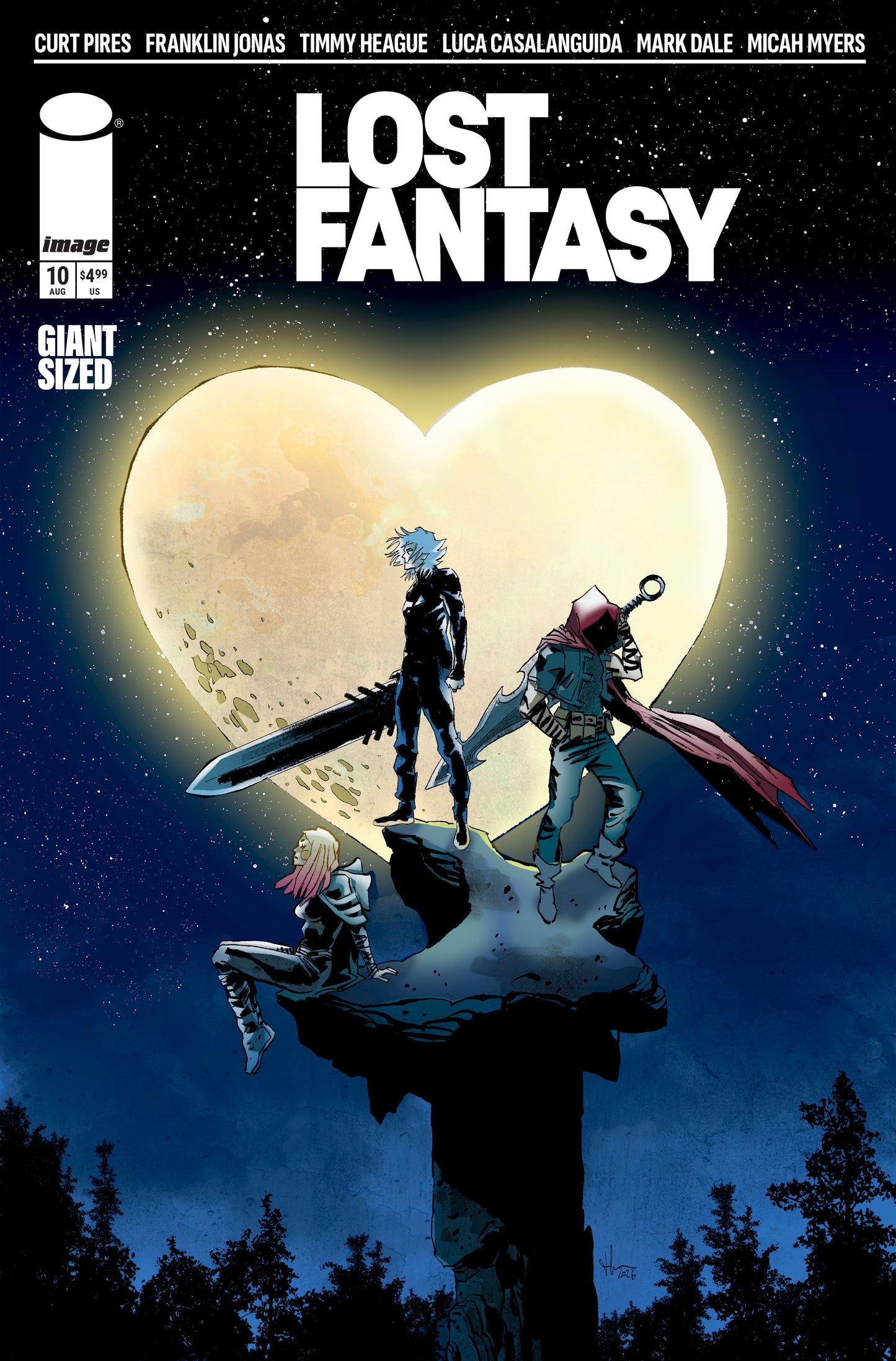 LOST FANTASY #11 CVR B LUCA CASALANGUIDA VAR (22 Jul Release)