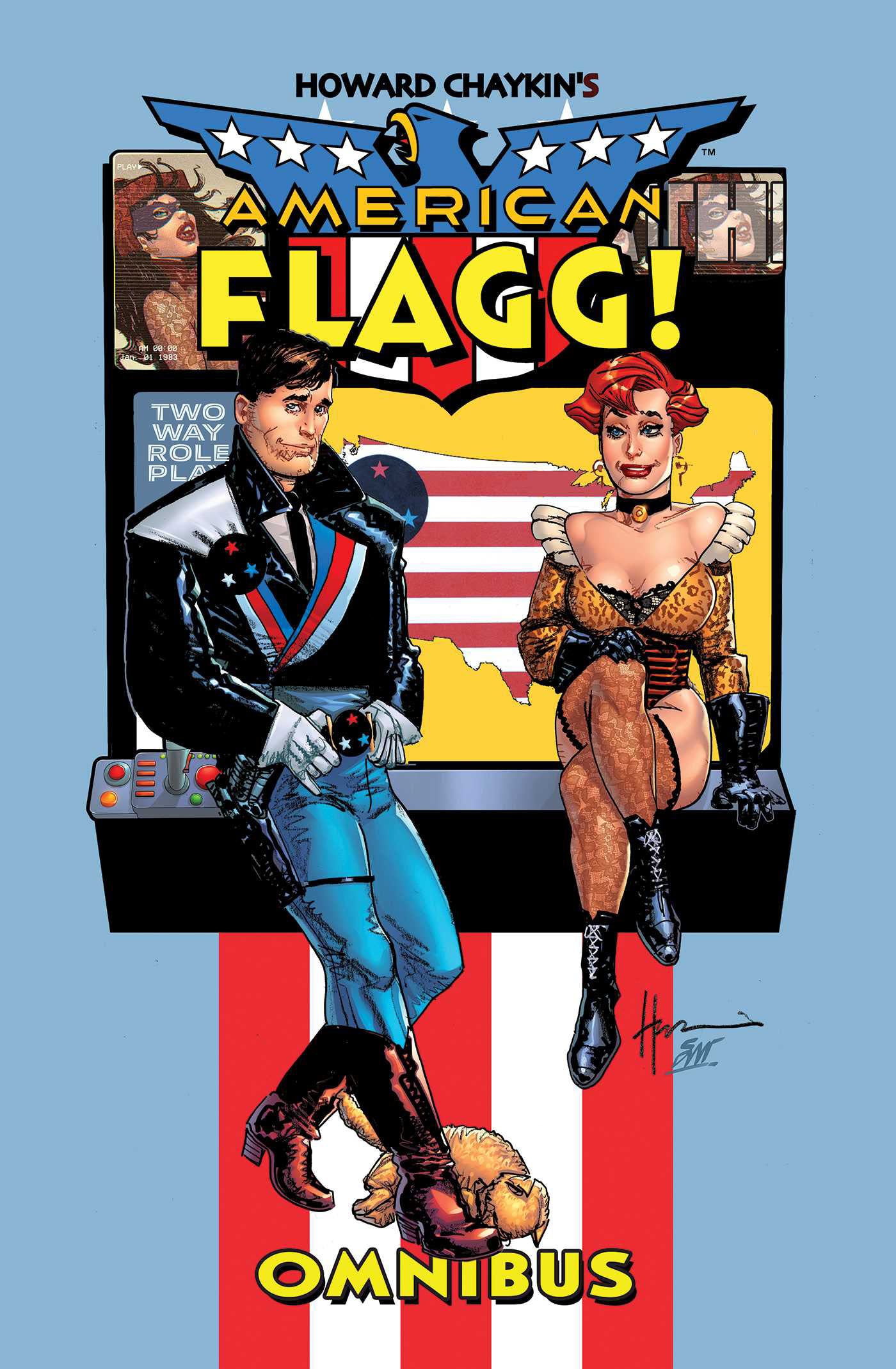 HOWARD CHAYKINS AMERICAN FLAGG OMNIBUS HC (MR) (06 Jan Release)