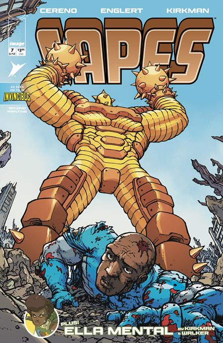 INVINCIBLE UNIVERSE CAPES #7 2ND PTG (Backorder, Allow 4-5 Weeks)