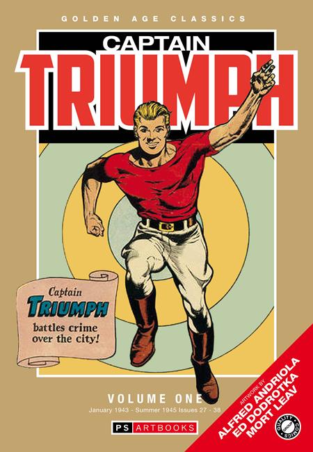 GOLDEN AGE CLASSICS CAPTAIN TRIUMPH HC VOLUME 1 (Backorder, Allow 4-5 Weeks)