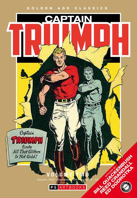 GOLDEN AGE CLASSICS CAPTAIN TRIUMPH HC VOLUME 2 (Backorder, Allow 4-5 Weeks)