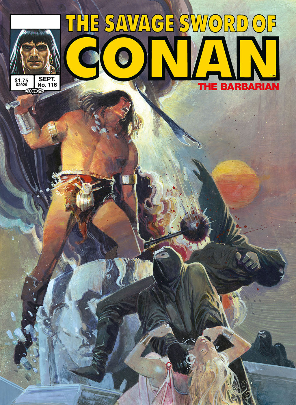 SAVAGE SWORD OF CONAN ORIGINAL COMICS OMNIBUS VOL 08 DIRECT MARKET EDITION BILL SIENKIEWICZ CVR (MR) | TITAN COMICS | Comicbookeroo