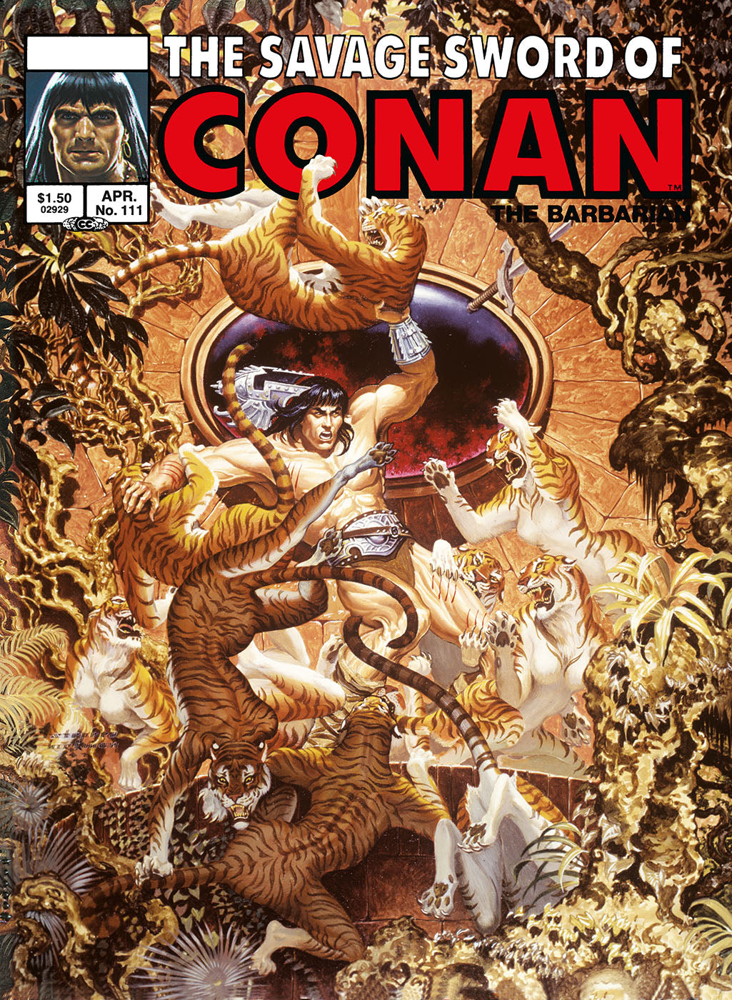 SAVAGE SWORD OF CONAN ORIGINAL COMICS OMNIBUS VOL 08 REGULAR EDITION STEPHEN HICKMAN (MR) | TITAN COMICS | Comicbookeroo