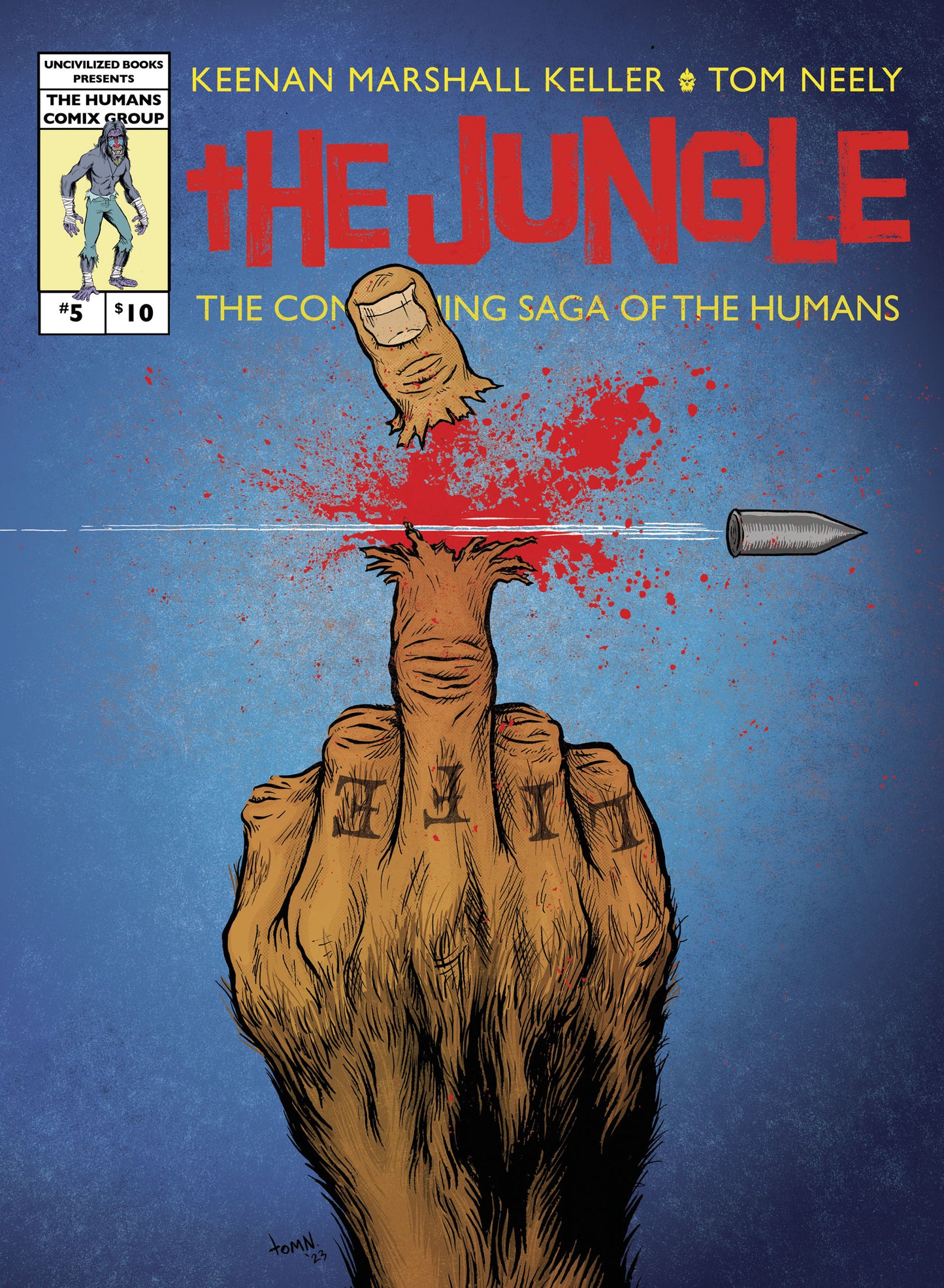 JUNGLE #5 (OF 5) CVR A TOM NEELY (MR) (15 Jul Release)