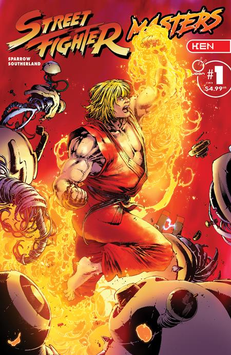 STREET FIGHTER MASTERS KEN #1 (ONE SHOT) CVR B MATTHEW WELDON VAR (Backorder, Allow 4-5 Weeks)