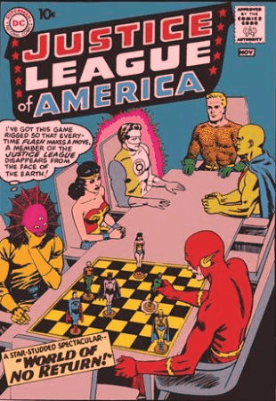 JUSTICE LEAGUE OF AMERICA #1 FACSIMILE EDITION CVR B MURPHY ANDERSON FOIL VAR - Comicbookeroo