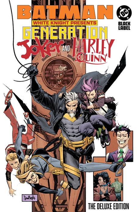 BATMAN WHITE KNIGHT PRESENTS HARLEY QUINN AND GENERATION JOKER THE DELUXE EDITION HC (MR) (Backorder, Allow 4-5 Weeks)