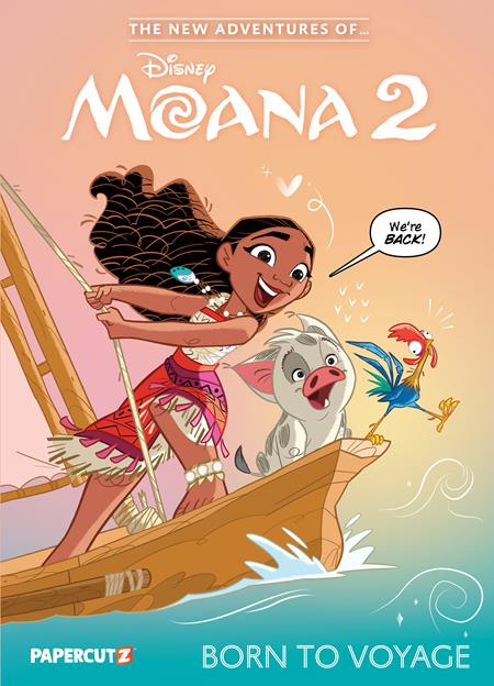 NEW ADVENTURES OF MOANA 2 HC VOL 01 BORN TO VOYAGE (Backorder, Allow 4-5 Weeks)