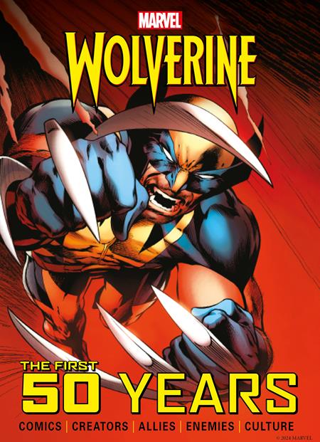 MARVELS WOLVERINE THE FIRST 50 YEARS HC (Backorder, Allow 4-5 Weeks)