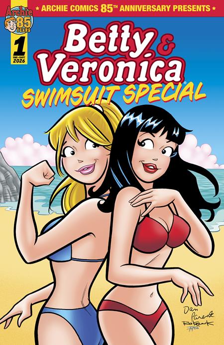 ARCHIE COMICS 85TH ANNIVERSARY PRESENTS BETTY & VERONICA SWIMSUIT SPECIAL (ONE SHOT) CVR A DAN DECARLO RICH KOSLOWSKI (Backorder, Allow 4-5 Weeks)