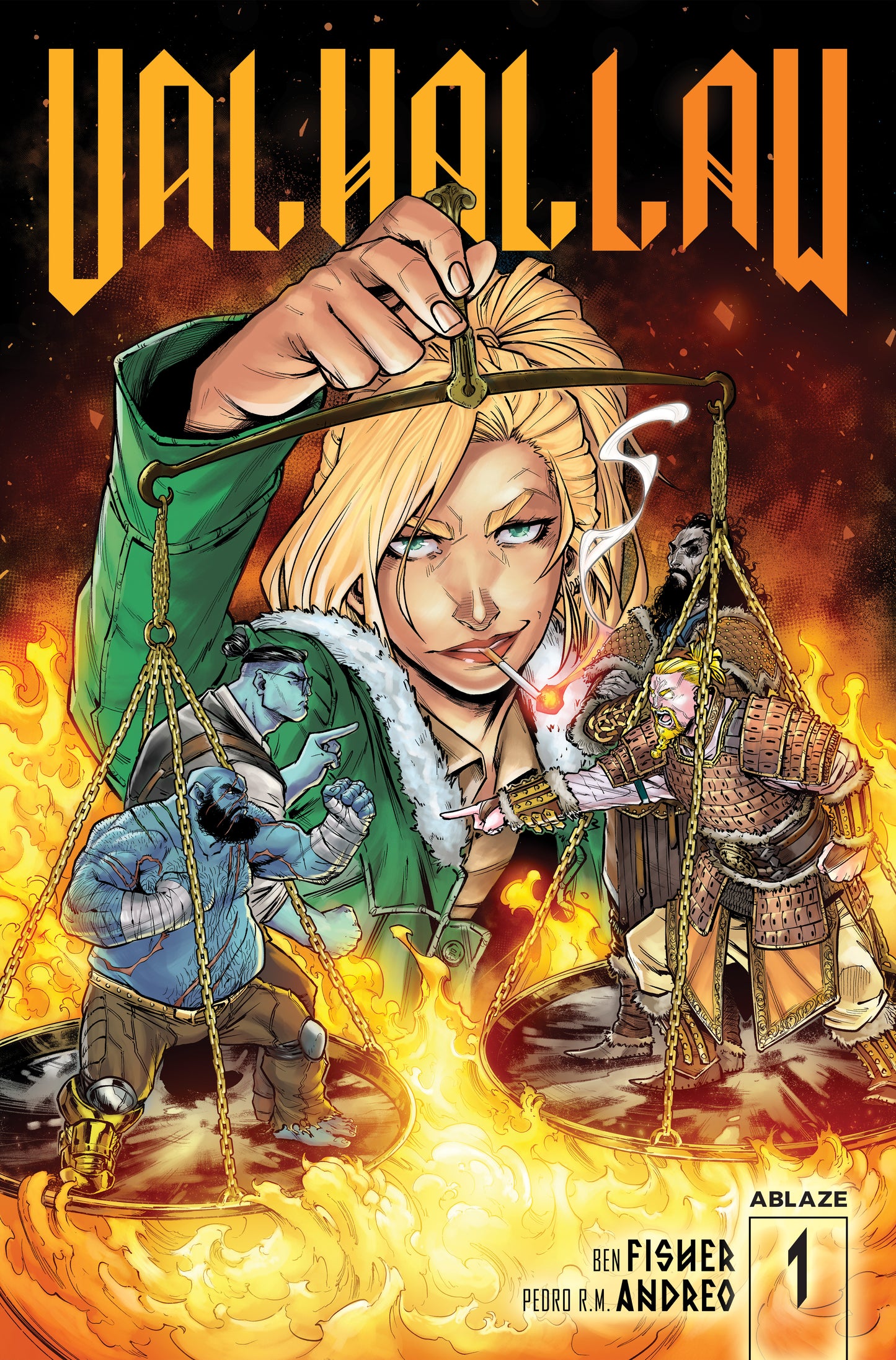 VALHALLAW #1 (OF 5) CVR A PEDRO R M ANDREO (MR) (15 Jul Release)