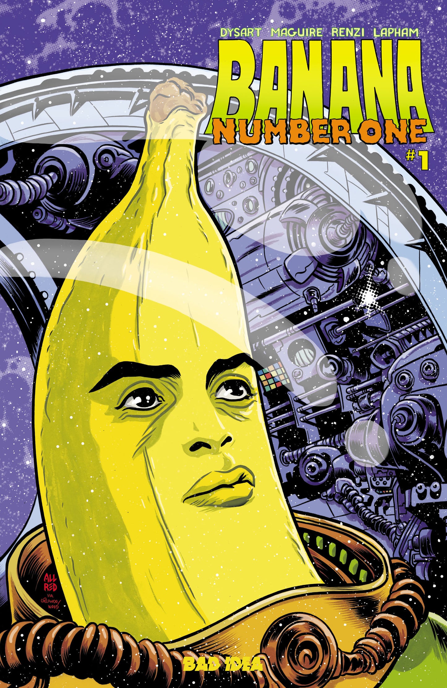 BANANA NUMBER ONE #1 (ONE SHOT) CVR A MICHAEL ALLRED (15 Jul Release)
