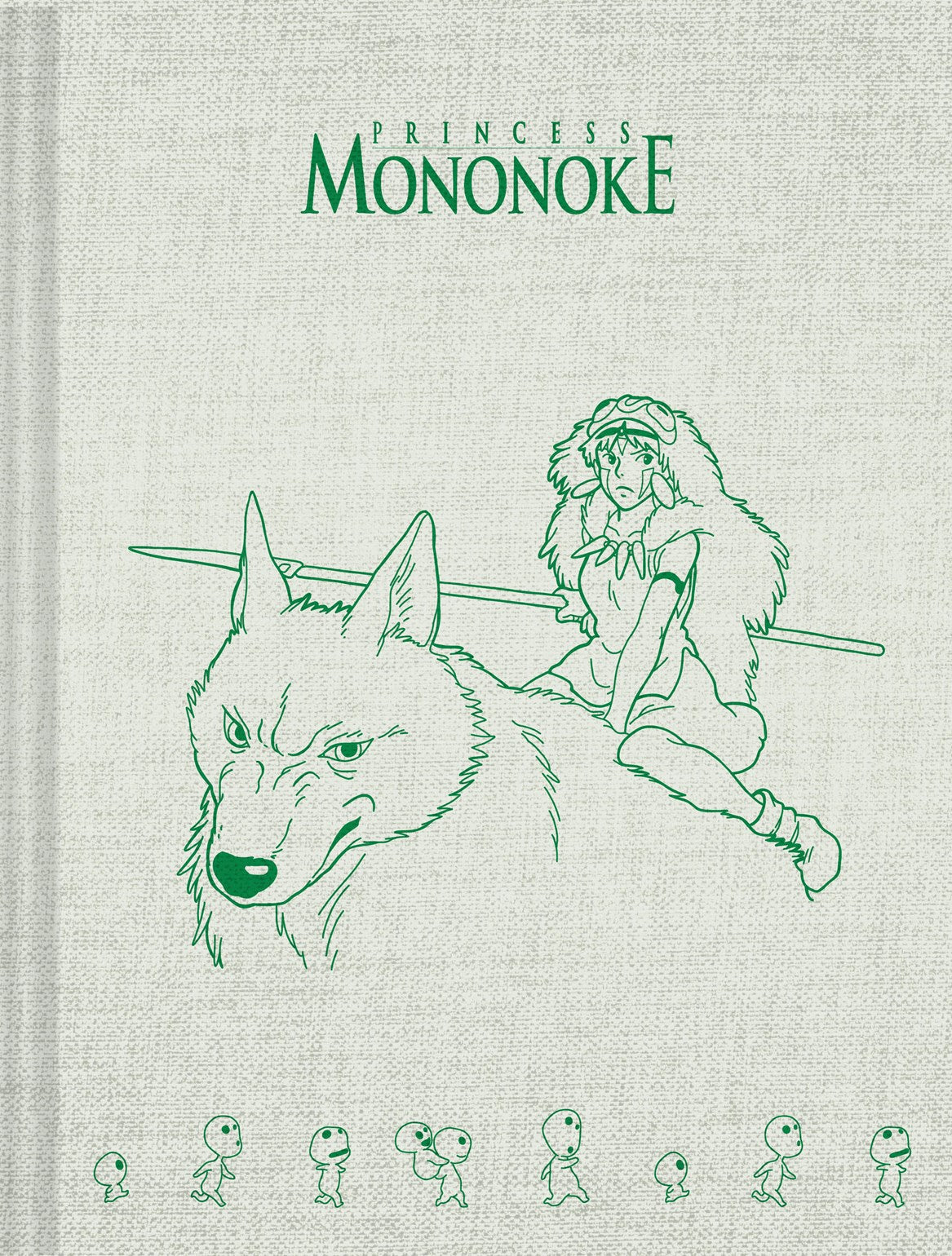 STUDIO GHIBLI PRINCESS MONONOKE NOTEBOOK HC (29 Jul Release)