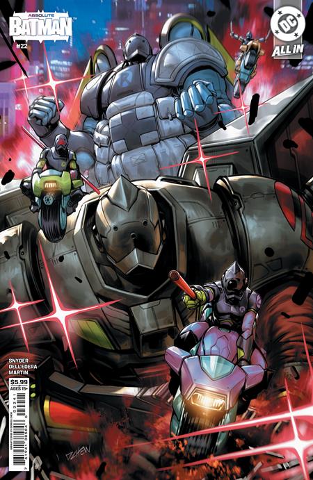 ABSOLUTE BATMAN #22 CVR D DERRICK CHEW CARD STOCK VAR (Backorder, Allow 4-5 Weeks)