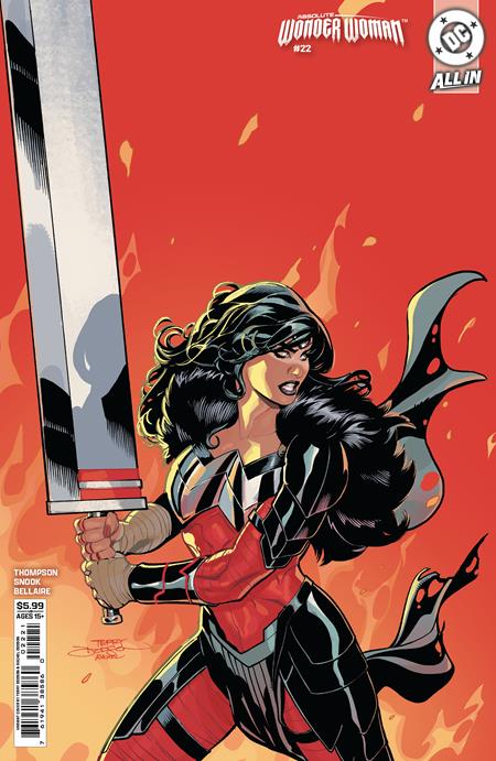 ABSOLUTE WONDER WOMAN #22 CVR B TERRY DODSON CARD STOCK VAR (Backorder, Allow 4-5 Weeks)