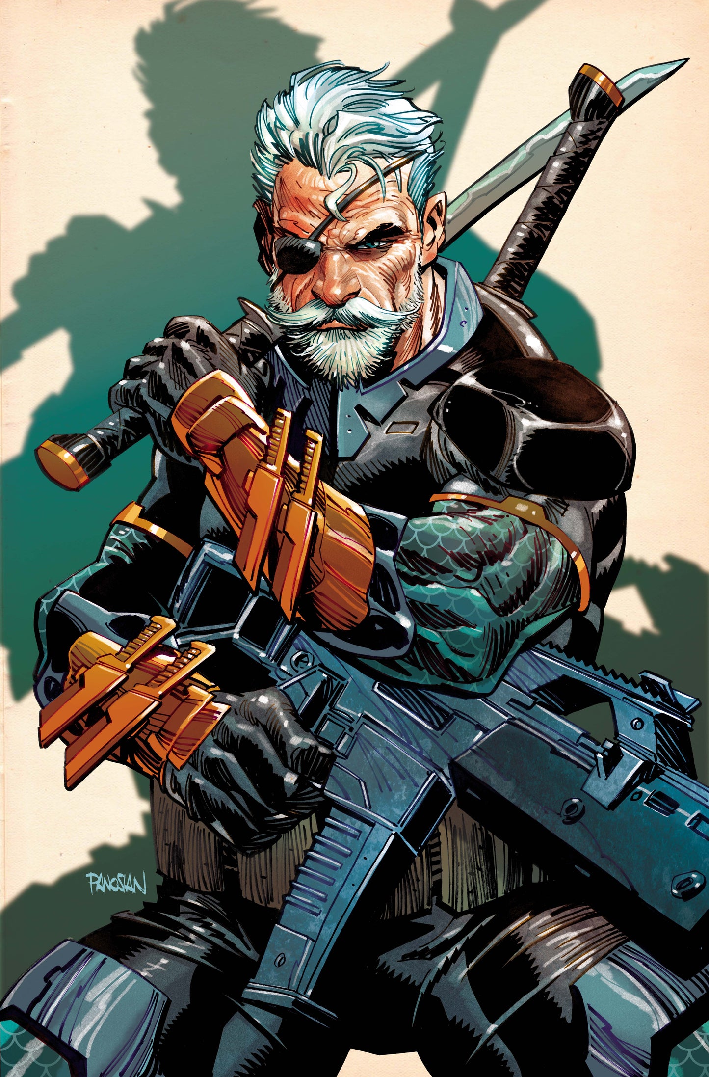 DEATHSTROKE THE TERMINATOR #5 CVR C DAN PANOSIAN CARD STOCK VAR (Backorder, Allow 4-5 Weeks)