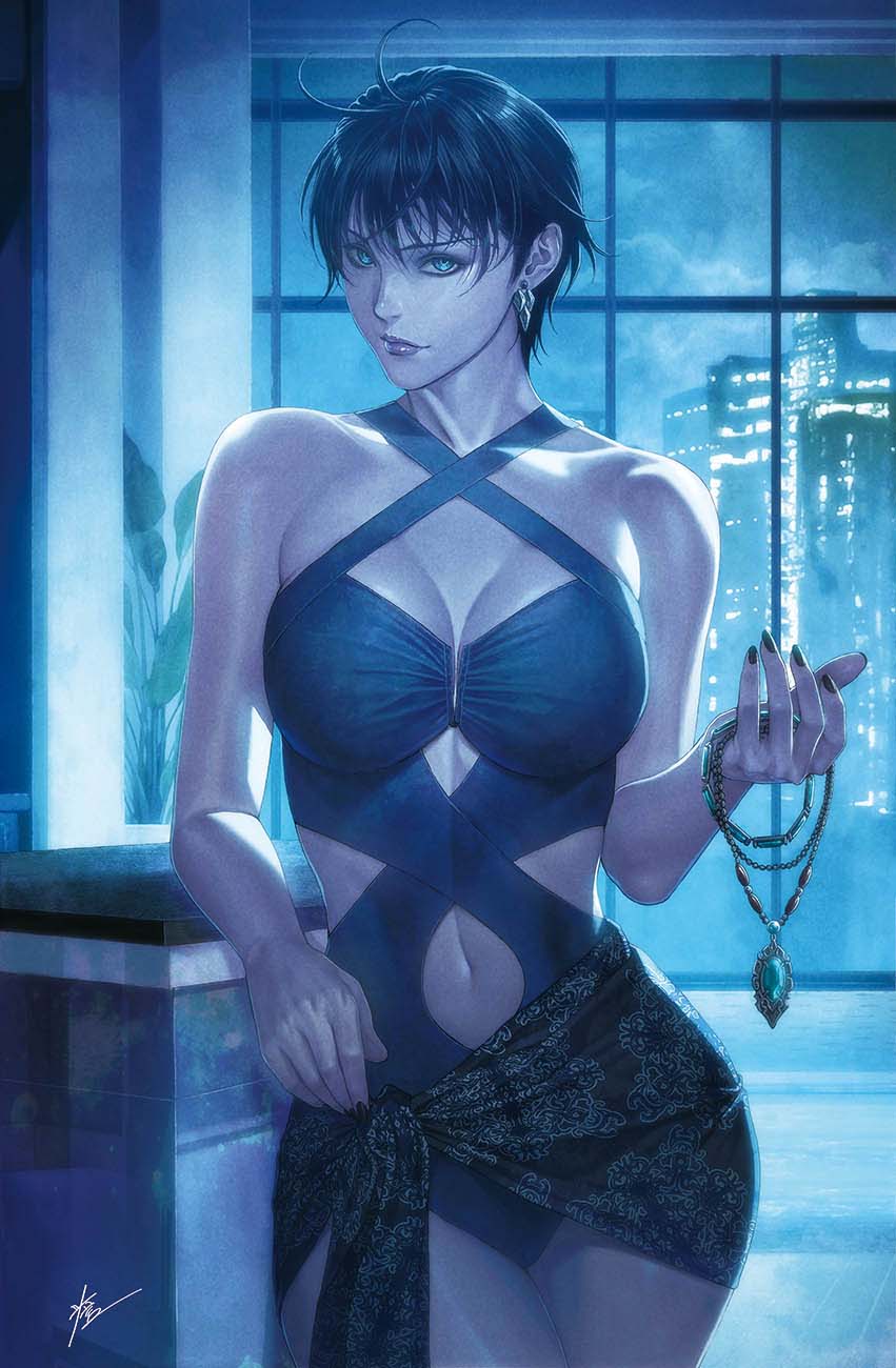 CATWOMAN #89 CVR E HOMARE SWIMSUIT CARD STOCK VAR (15 Jul Release)
