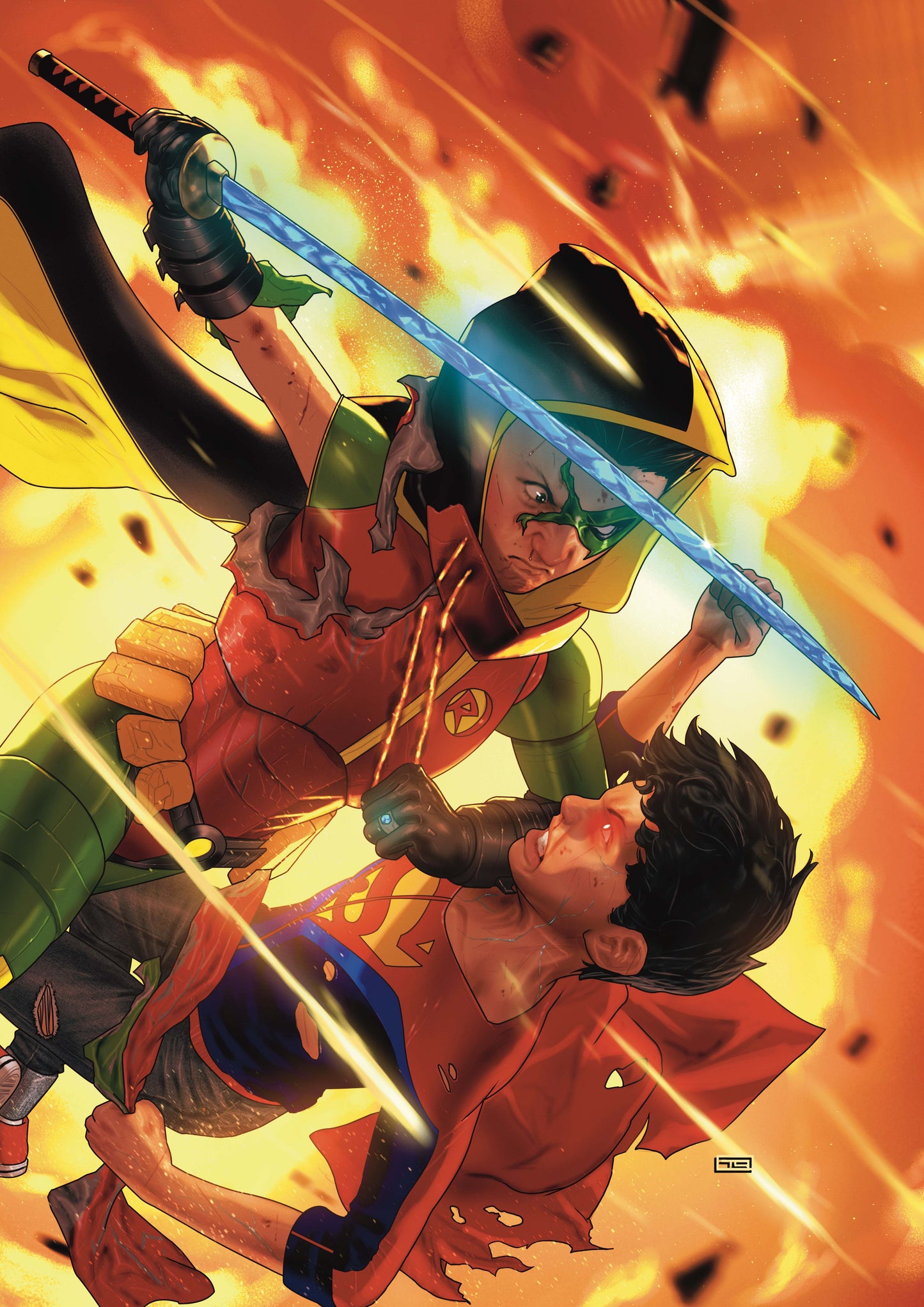SUPERMAN UNLIMITED #15 CVR A TAURIN CLARKE (THE REIGN OF THE SUPERBOYS) (15 Jul Release)
