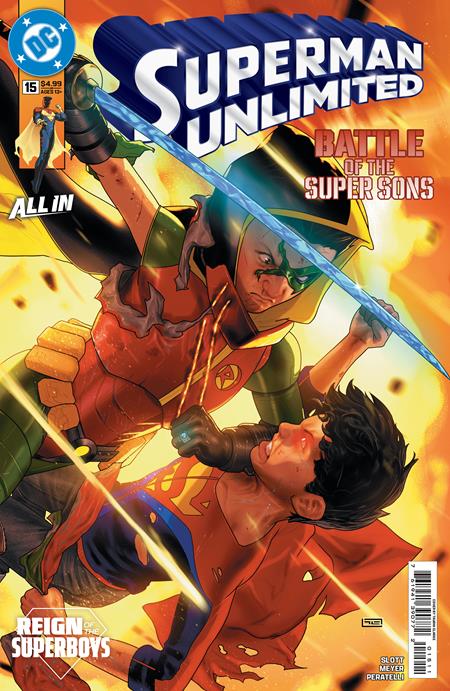 SUPERMAN UNLIMITED #15 CVR A TAURIN CLARKE (THE REIGN OF THE SUPERBOYS) (Backorder, Allow 4-5 Weeks)