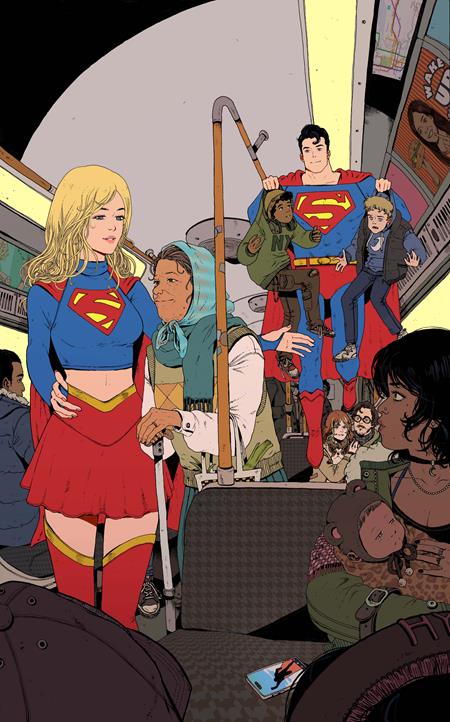 SUPERMAN UNLIMITED #15 CVR B ZOE THOROGOOD CARD STOCK VAR