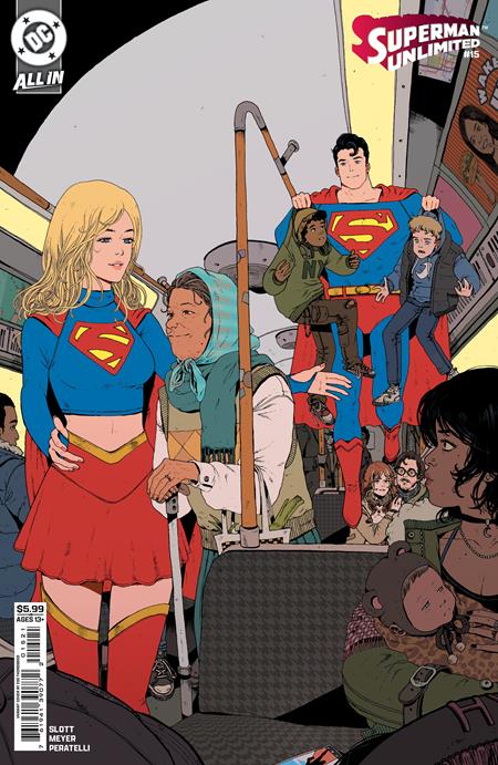 SUPERMAN UNLIMITED #15 CVR B ZOE THOROGOOD CARD STOCK VAR (THE REIGN OF THE SUPERBOYS) (Backorder, Allow 4-5 Weeks)