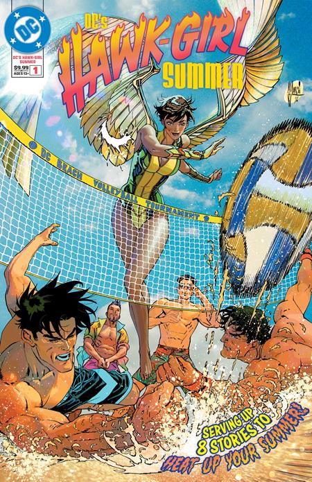 DCS HAWK-GIRL SUMMER #1 (ONE SHOT) CVR A GUILLEM MARCH (Backorder, Allow 4-5 Weeks)