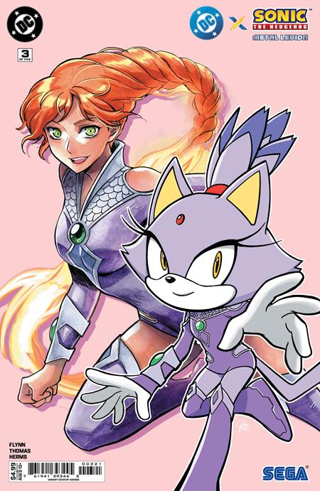 DC X SONIC THE HEDGEHOG THE METAL LEGION #3 (OF 5) CVR B SAOWEE CARD STOCK VAR (Backorder, Allow 4-5 Weeks)