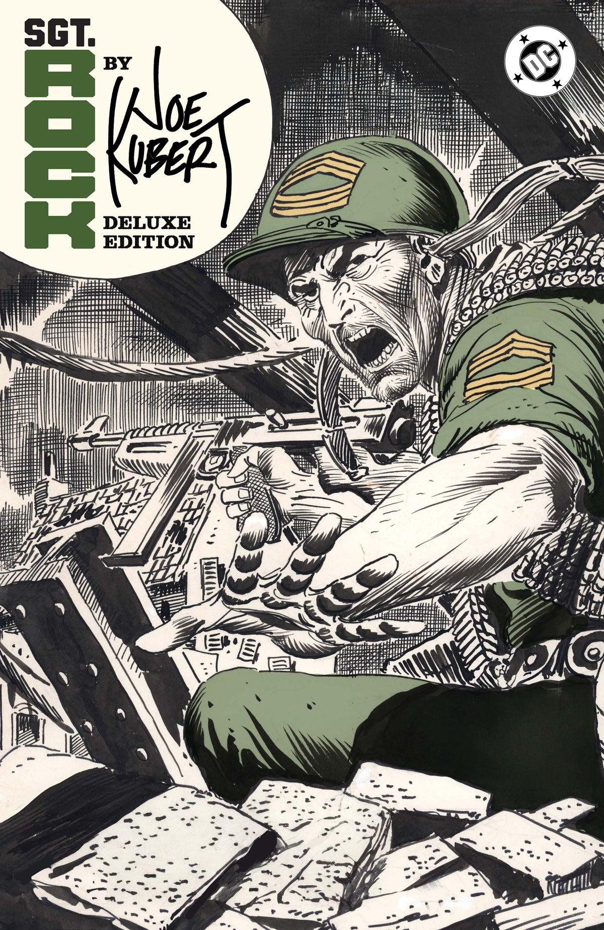 SGT ROCK BY JOE KUBERT DELUXE EDITION HC (Backorder, Allow 4-5 Weeks)