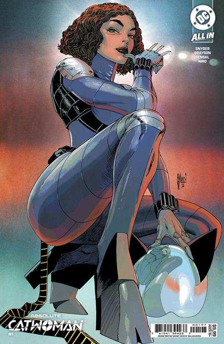 ABSOLUTE CATWOMAN #1 (OF 6) Second Printing Cvr B Guillem March Card Stock Var (Backorder, Allow 4-5 Weeks)