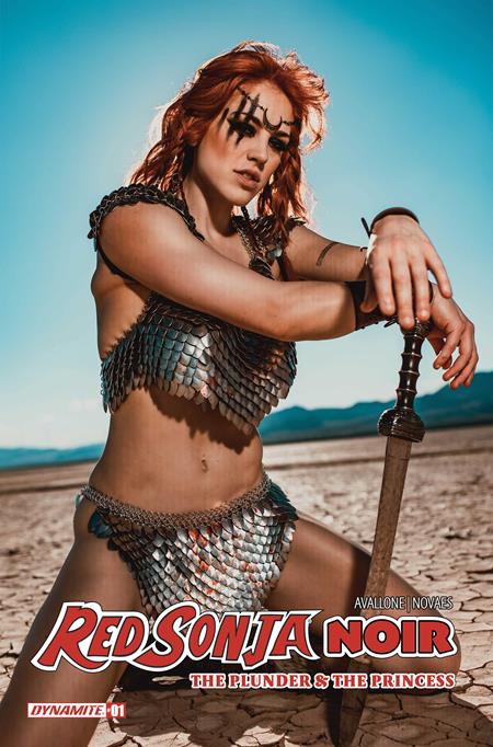 RED SONJA NOIR THE PLUNDER AND THE PRINCESS #1 (ONE SHOT) CVR C COSPLAY MOLLY STEWART VAR (Backorder, Allow 4-5 Weeks)