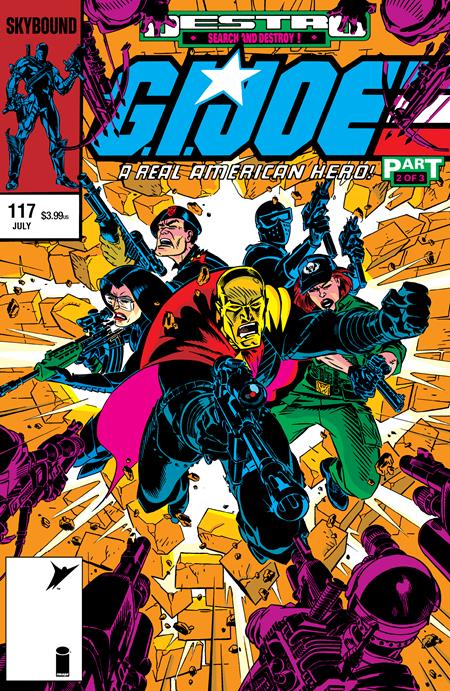 GI JOE A REAL AMERICAN HERO #117 HAMA FILES EDITION CVR A MICHAEL GOLDEN (Backorder, Allow 4-5 Weeks)