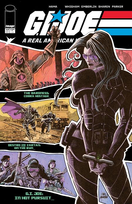 GI JOE A REAL AMERICAN HERO #117 HAMA FILES EDITION CVR B CHRIS MOONEYHAM VAR (Backorder, Allow 4-5 Weeks)