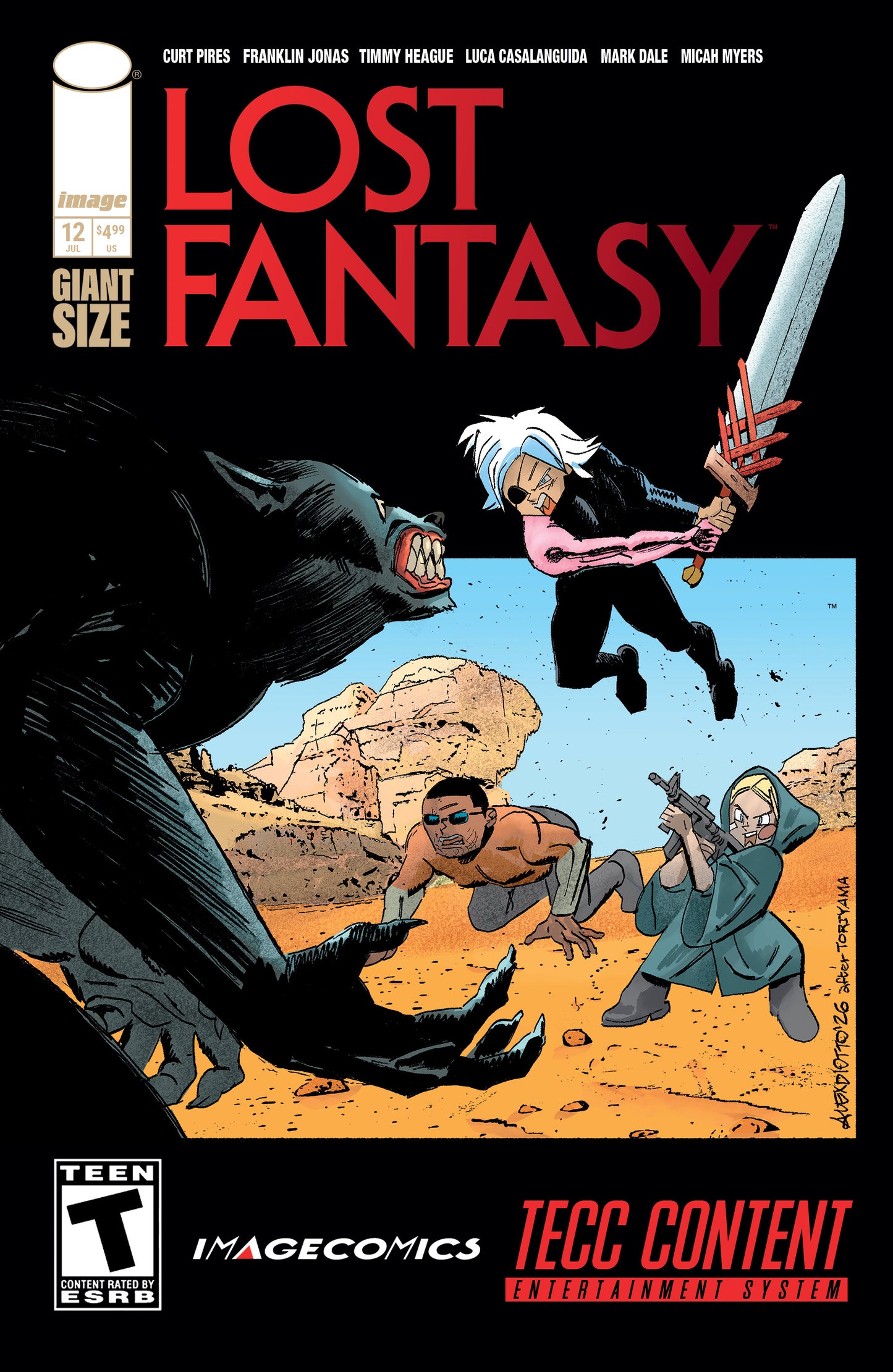 LOST FANTASY #12 CVR B ALEX DIOTTO VAR | IMAGE COMICS | Comicbookeroo