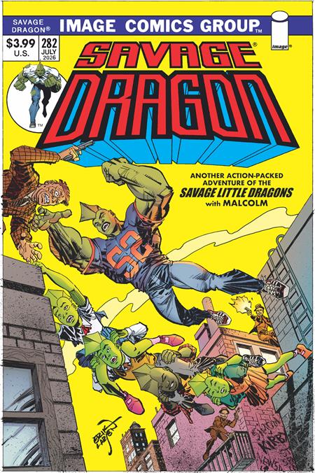 SAVAGE DRAGON #282 CVR B ERIK LARSEN VAR (MR) | IMAGE COMICS | Comicbookeroo