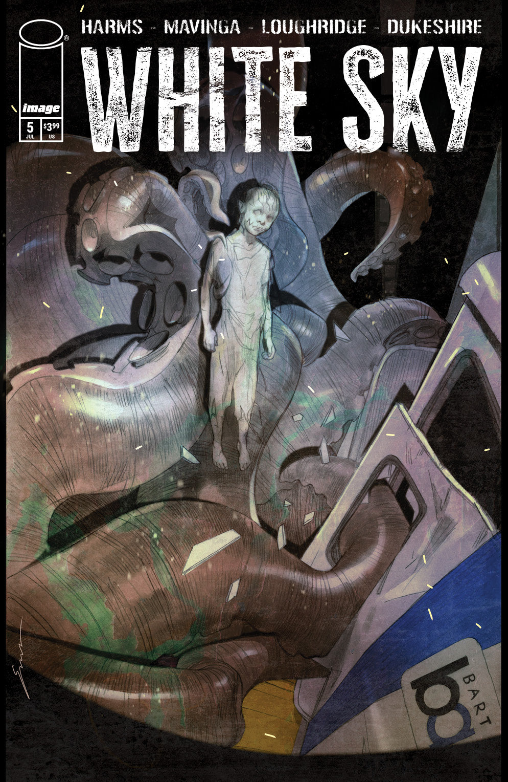 WHITE SKY #5 CVR B ELIZA IVANOVA VAR (MR) | IMAGE COMICS | Comicbookeroo