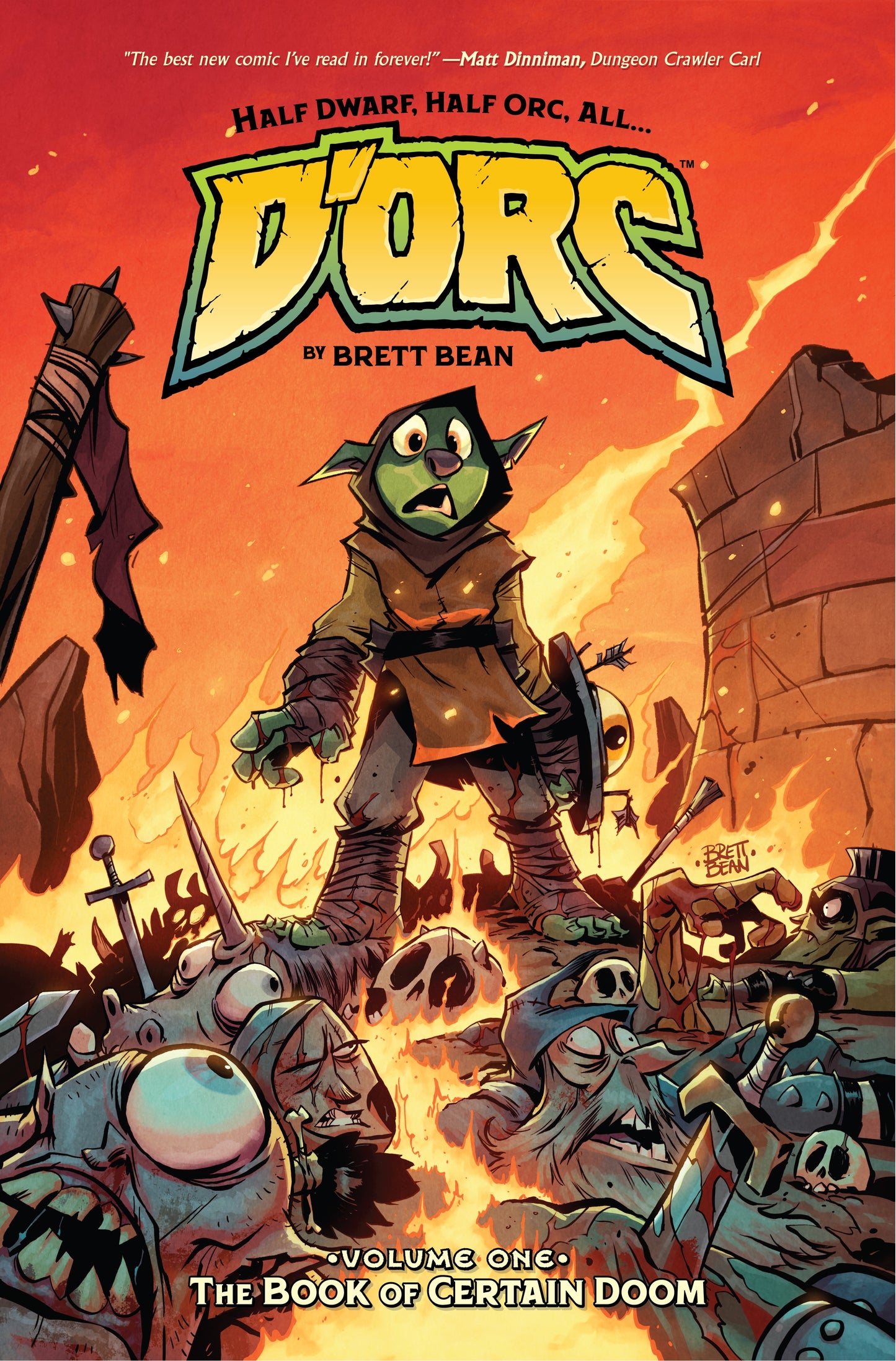 DORC TP VOL 01 BRETT BEAN CVR (Backorder, Allow 4-5 Weeks)